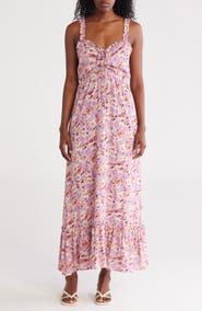 Lovestitch Ruffle Strap Maxi Dress