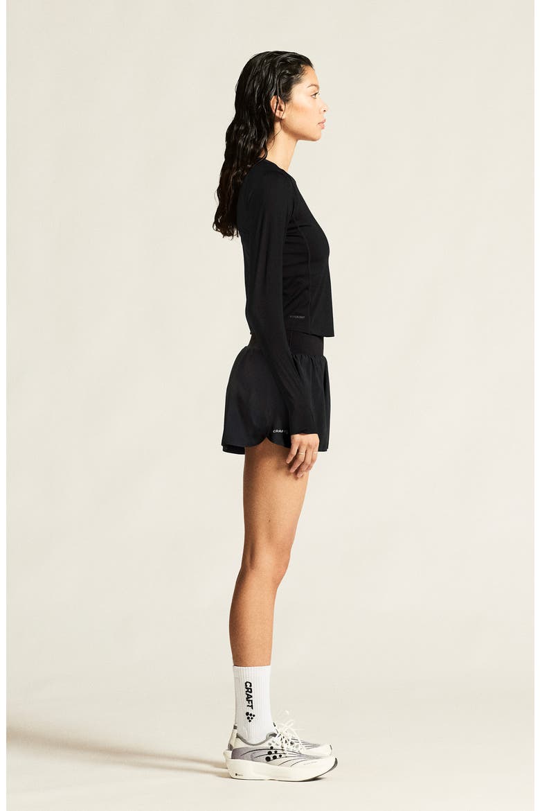 Hypervent Long Sleeve Top, Alternate, color, BLACK