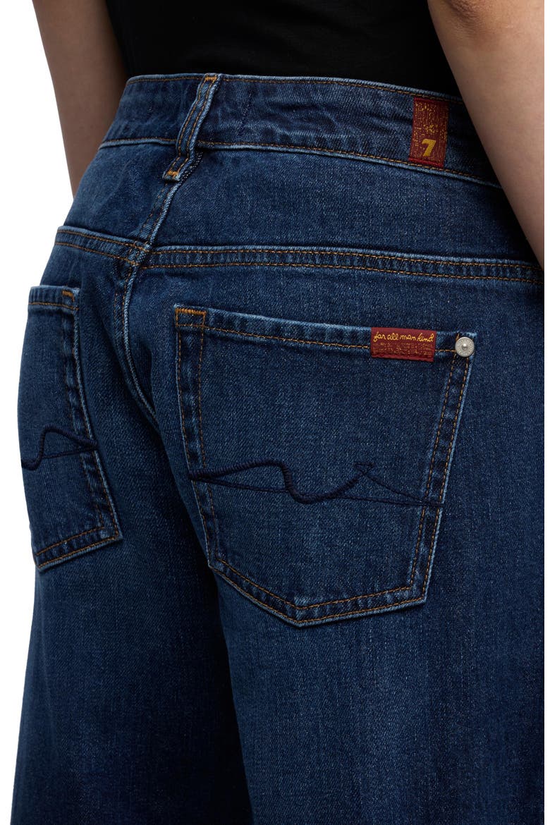Low Rise Relaxed Straight Leg Jeans, Alternate, color, INDIGLOW