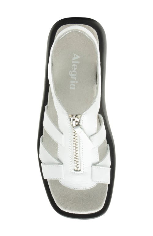 Alegria By Pg Lite Palmer Sandal In White