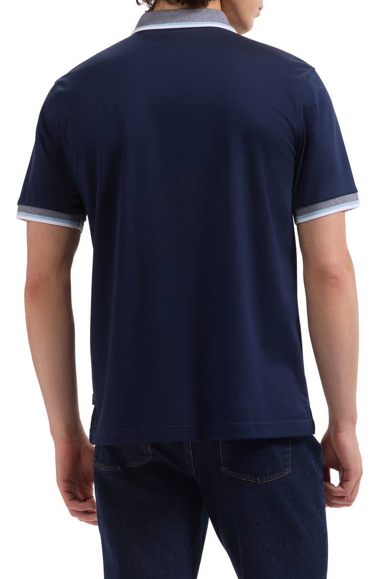 Quarter Zip Polo, Alternate, color, NAVY