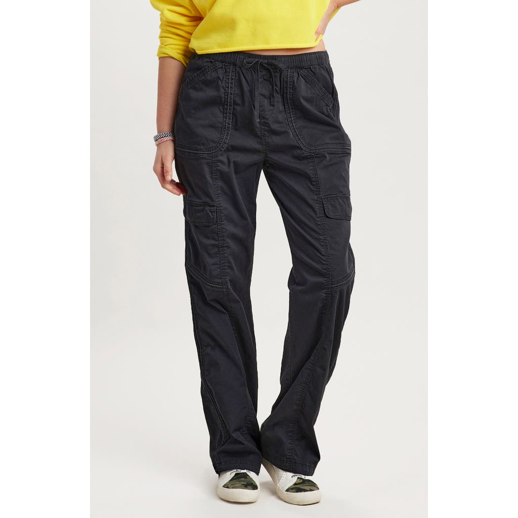 Unionbay Straight Leg Cargo Pants In Black