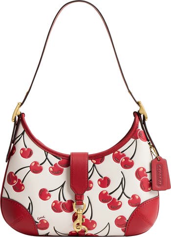 NWT COACH Kitt Crossbody Cherry Print Bag Purse Handbag deals $195