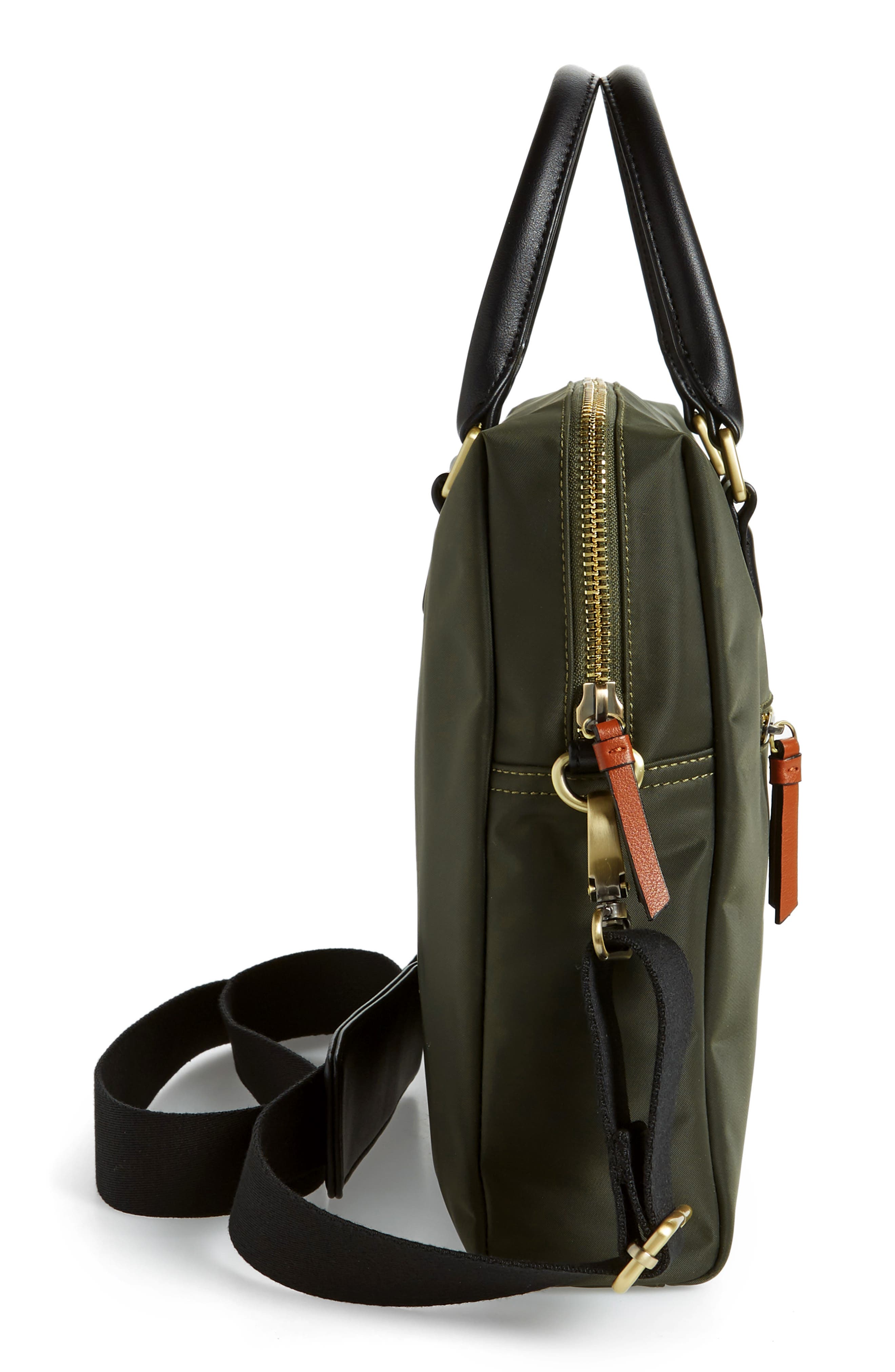 Document Bag, Alternate, color, OLIVE