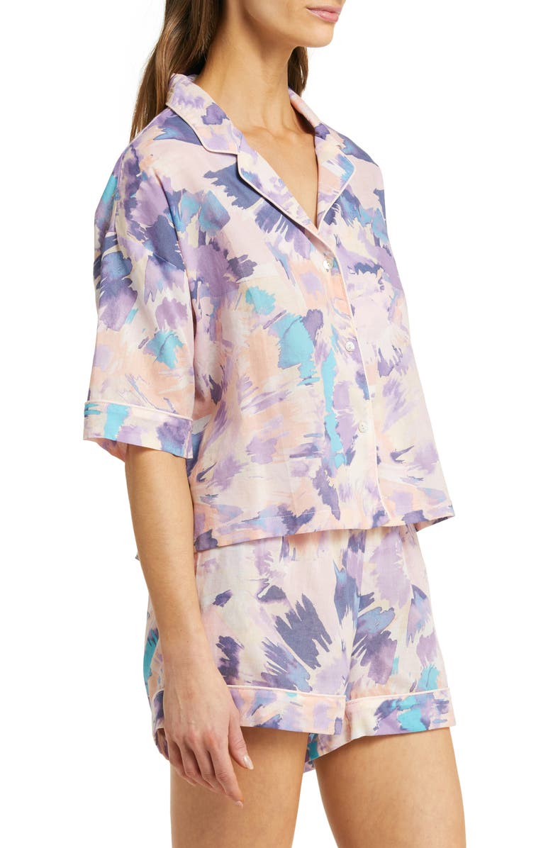 Papinelle Willow Cotton Voile Boxer Pajamas, Alternate, color, 