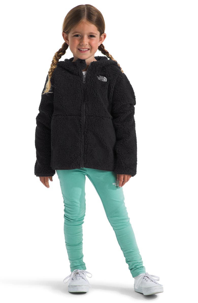 The North Face Kids' Campshire Ear Appliqué Fleece Zip Hoodie, Alternate, color,