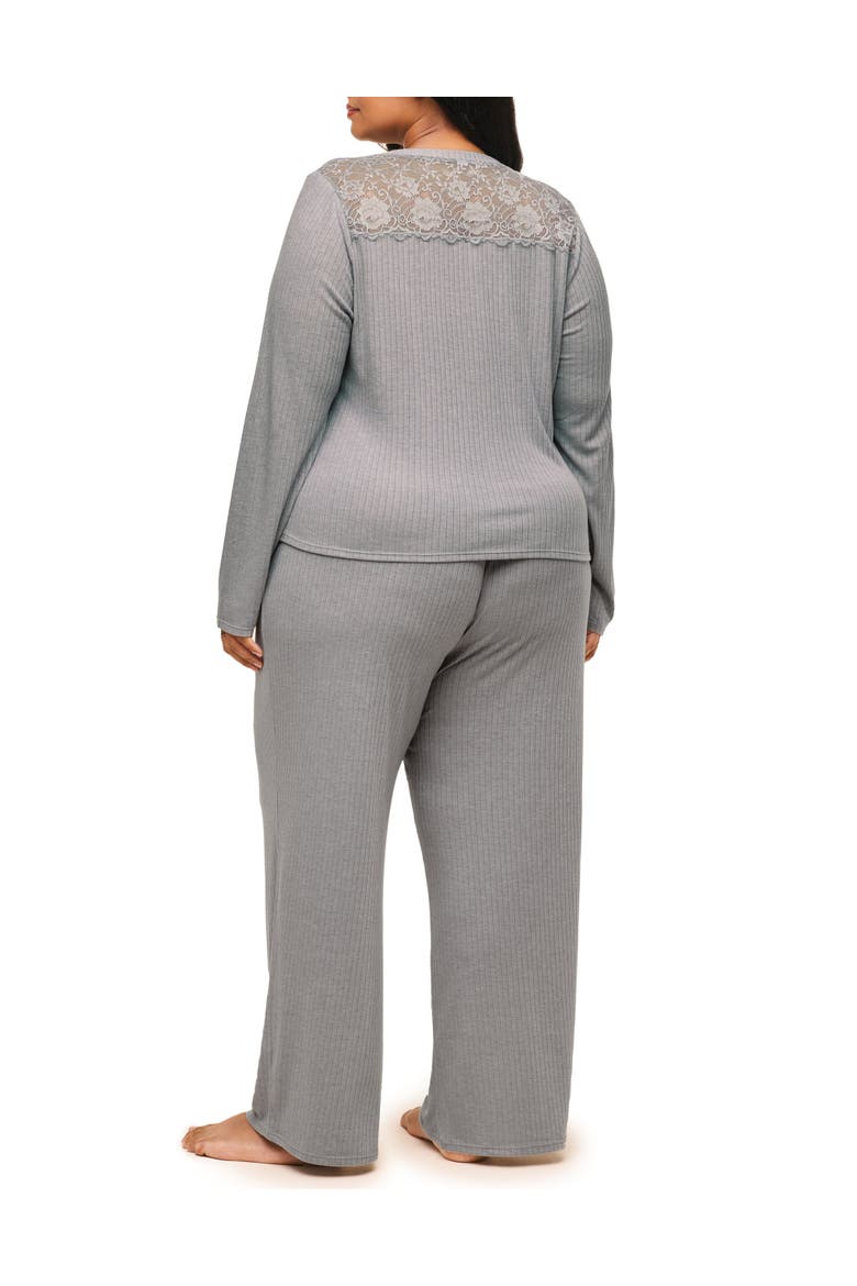 Zahra Pajama Lounge Set, Alternate, color, Dark grey