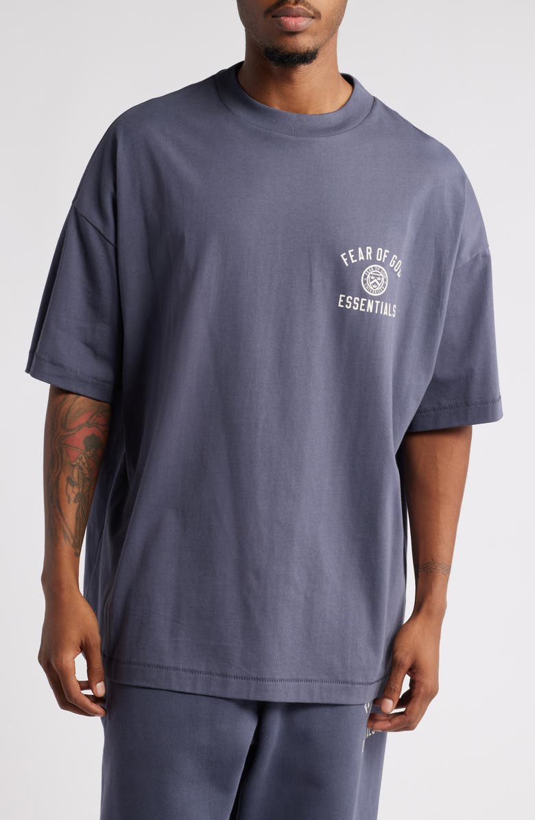 Fear of God Essentials Cotton Jersey Graphic T-Shirt, Main, color, 