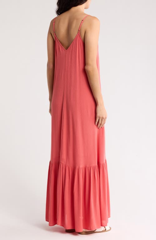 Melrose And Market Gauze Tiered Maxi Dress