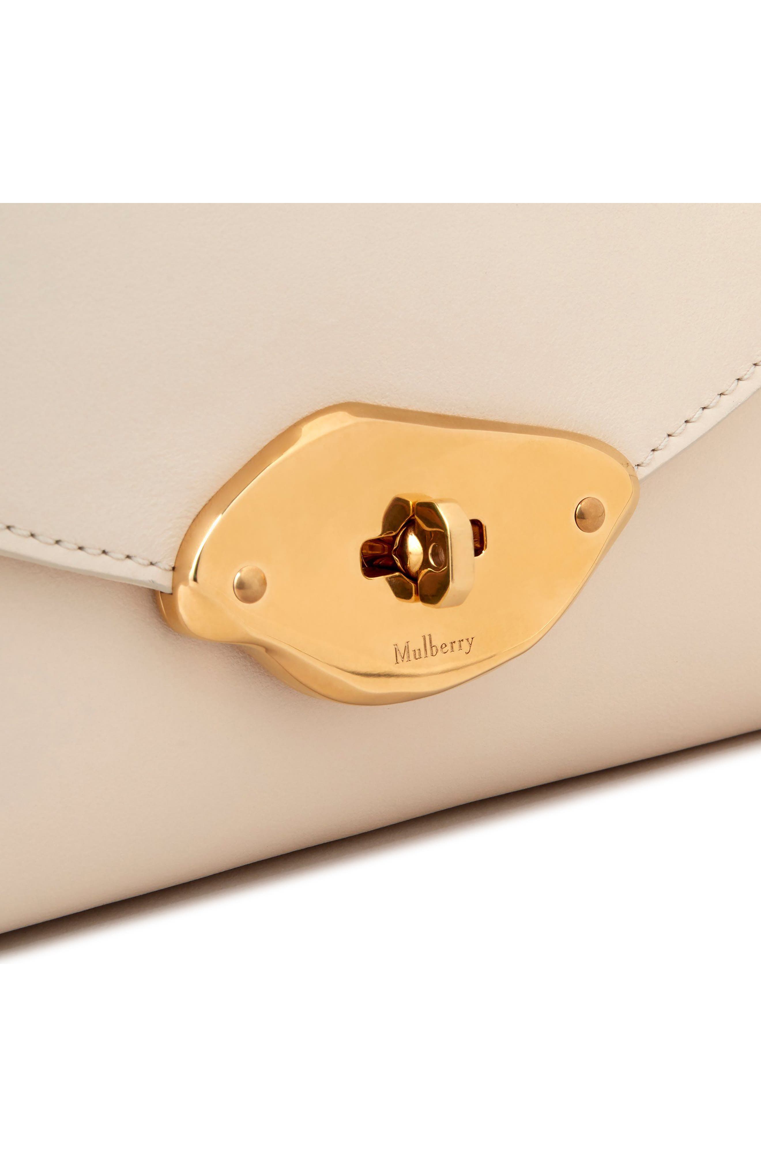 Mulberry Small Lana Top Handle Crossbody Bag, Alternate, color, Eggshell