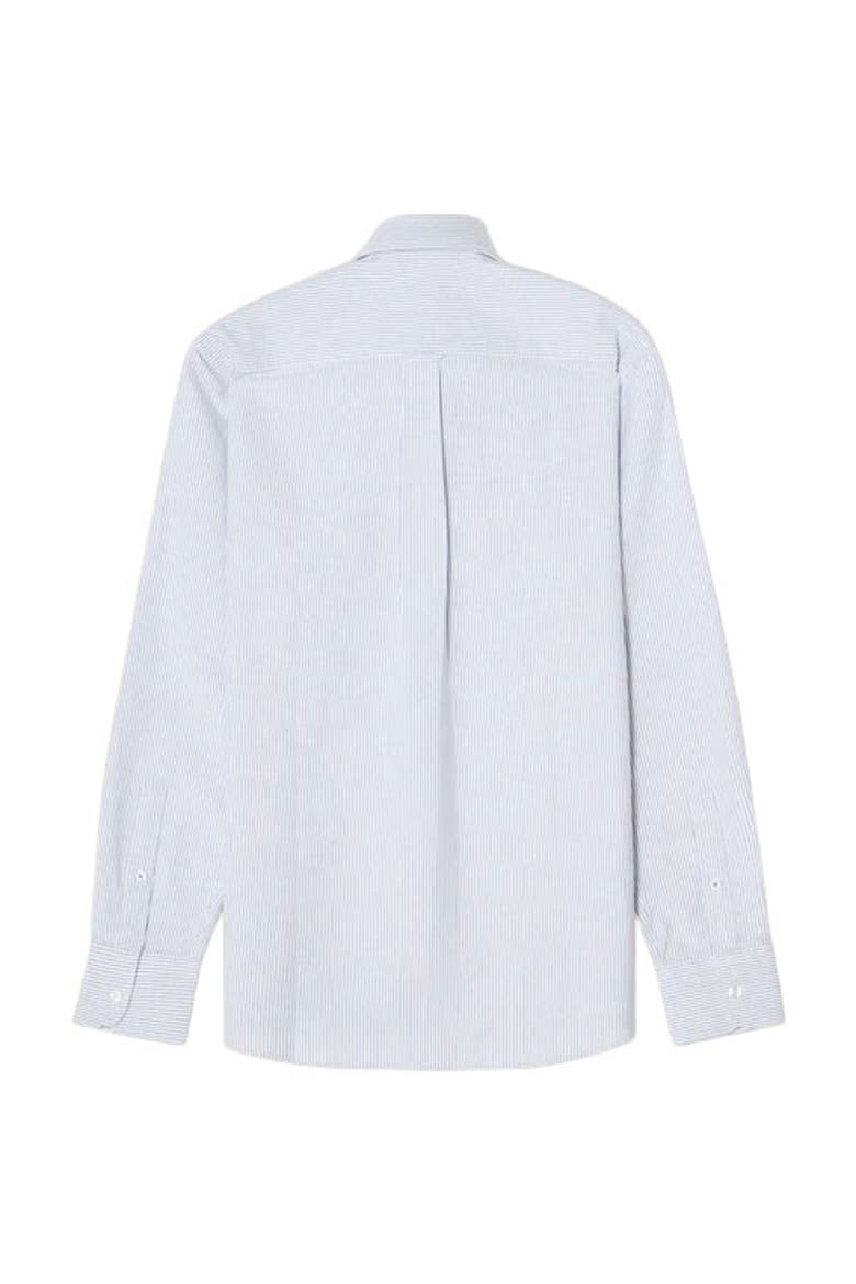 Harrison Button Down Oxford Shirt, Alternate, color, Blue Stripe