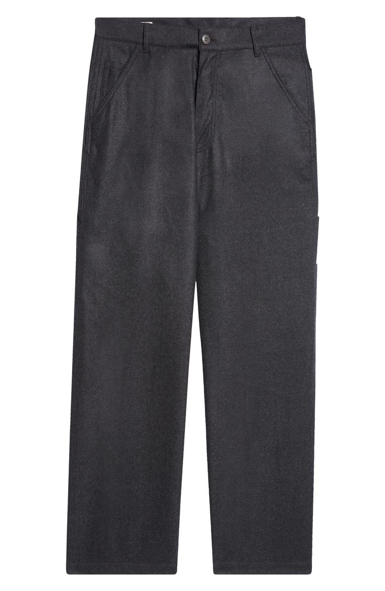 Dries Van Noten Pickerby Straight Leg Wool Pants, Alternate, color,