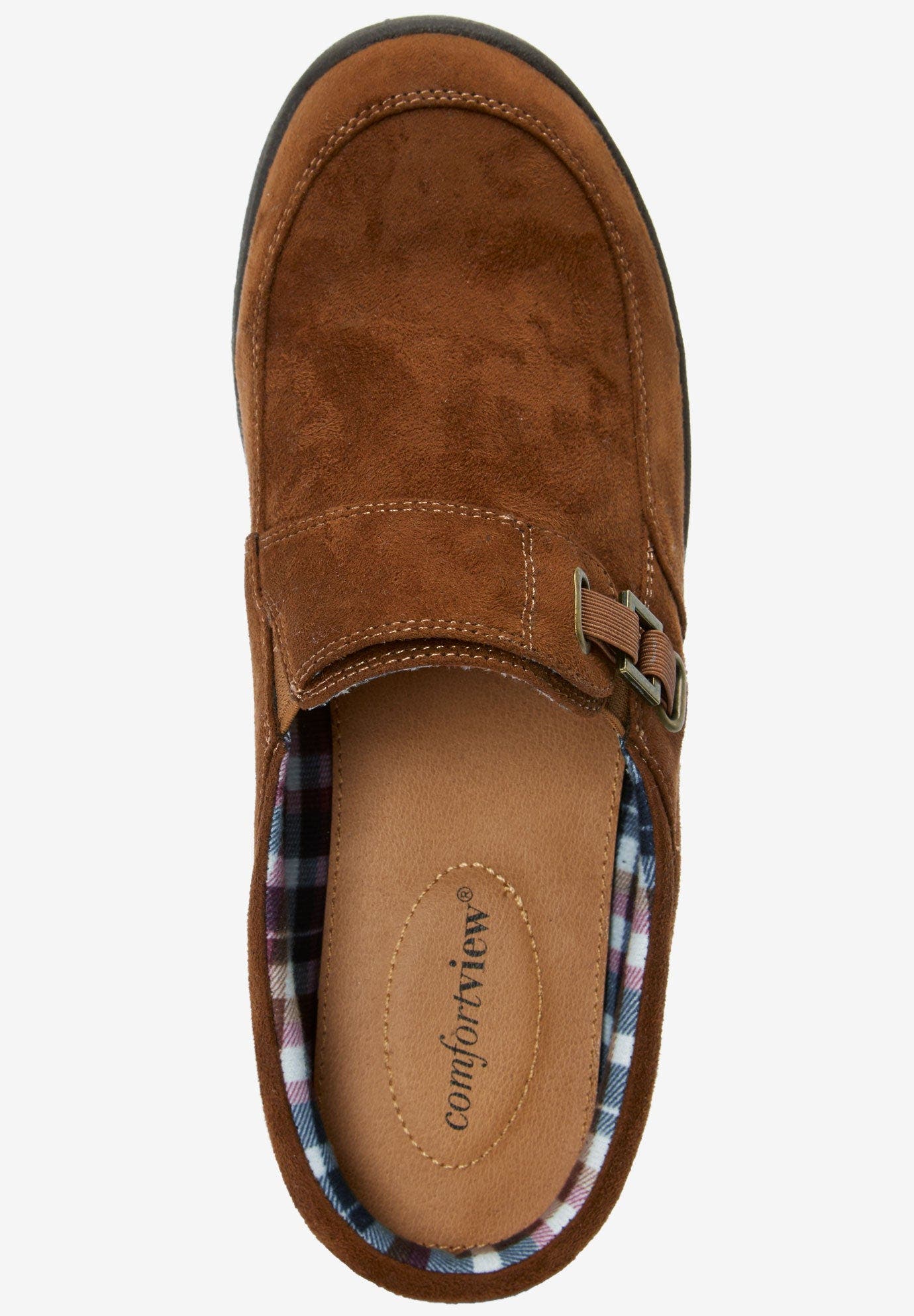 The Joy Slip On Mule, Alternate, color, COGNAC