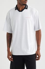 SANTO STUDIO Thugs Need Hugs Oversize Polo