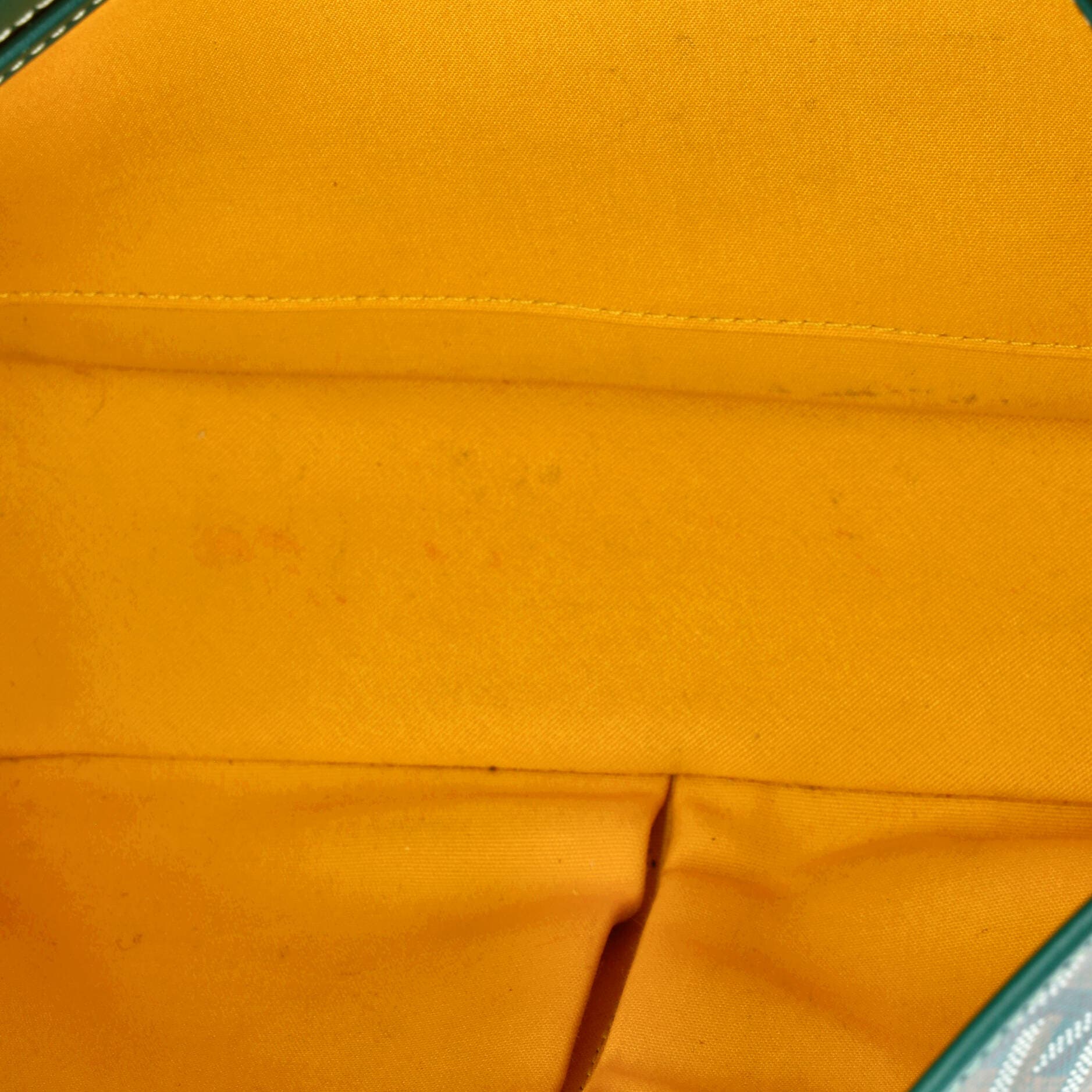 Pre-Owned Goyard Belvedere II Messenger Bag Coated Canvas MM, Alternate, color, Green