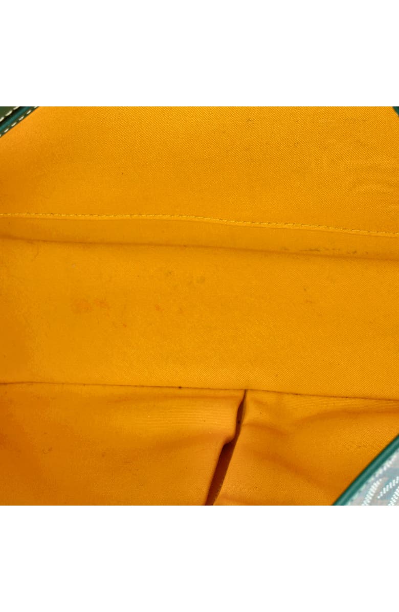 Pre-Owned Goyard Belvedere II Messenger Bag Coated Canvas MM, Alternate, color, Green