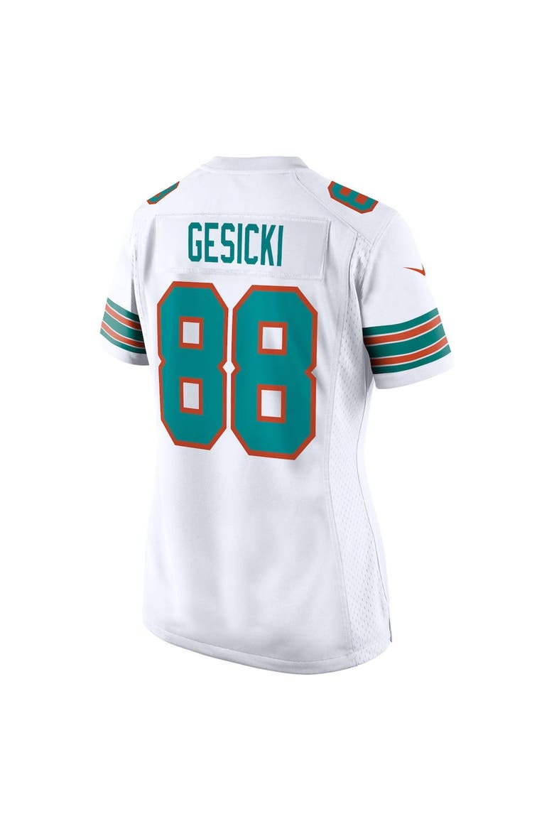 Women's Nike Mike Gesicki White Miami Dolphins Alternate Game Jersey, Alternate, color, White
