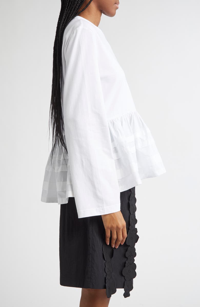 Cecilie Bahnsen Audrey Peplum Top, Alternate, color, 