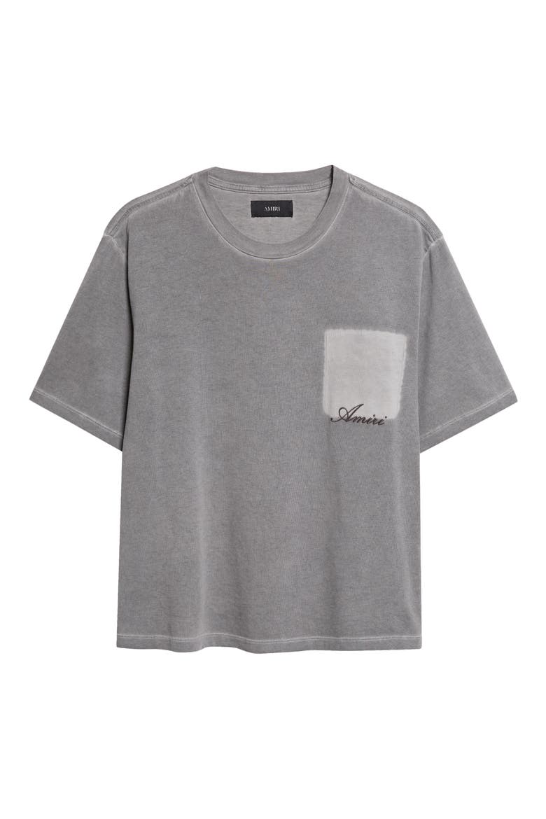 Faded Pocket Crop T-Shirt, Alternate, color, BLACK