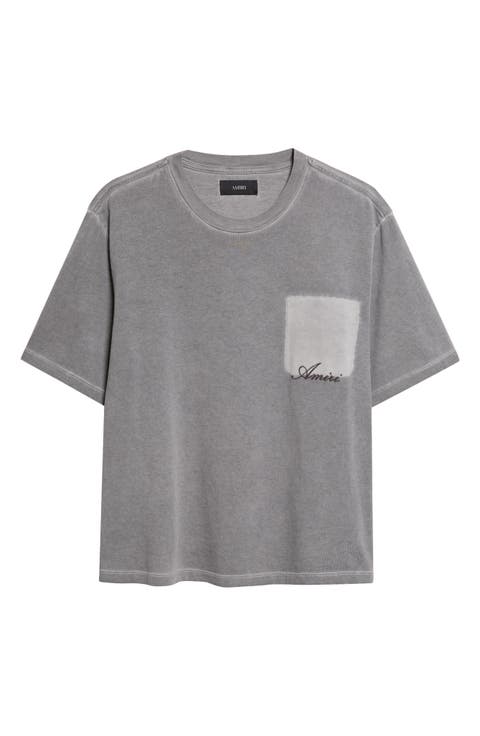Faded Pocket Crop T-Shirt