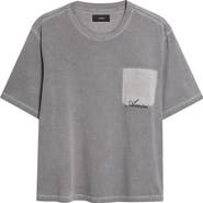 AMIRI Faded Pocket Crop T-Shirt