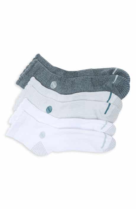 3-Pack Lettuce Edge Quarter Crew Socks