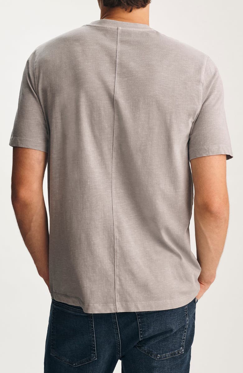 Mavi Jeans Pale Brown Slub Cotton Blend T-Shirt, Alternate, color,