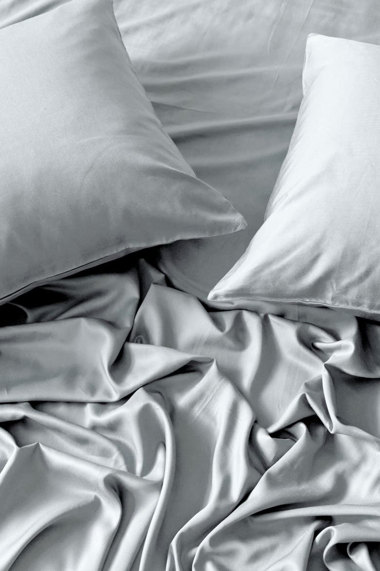Luxury 100% Viscose Cooling Pillowcase Set, Alternate, color, Stone