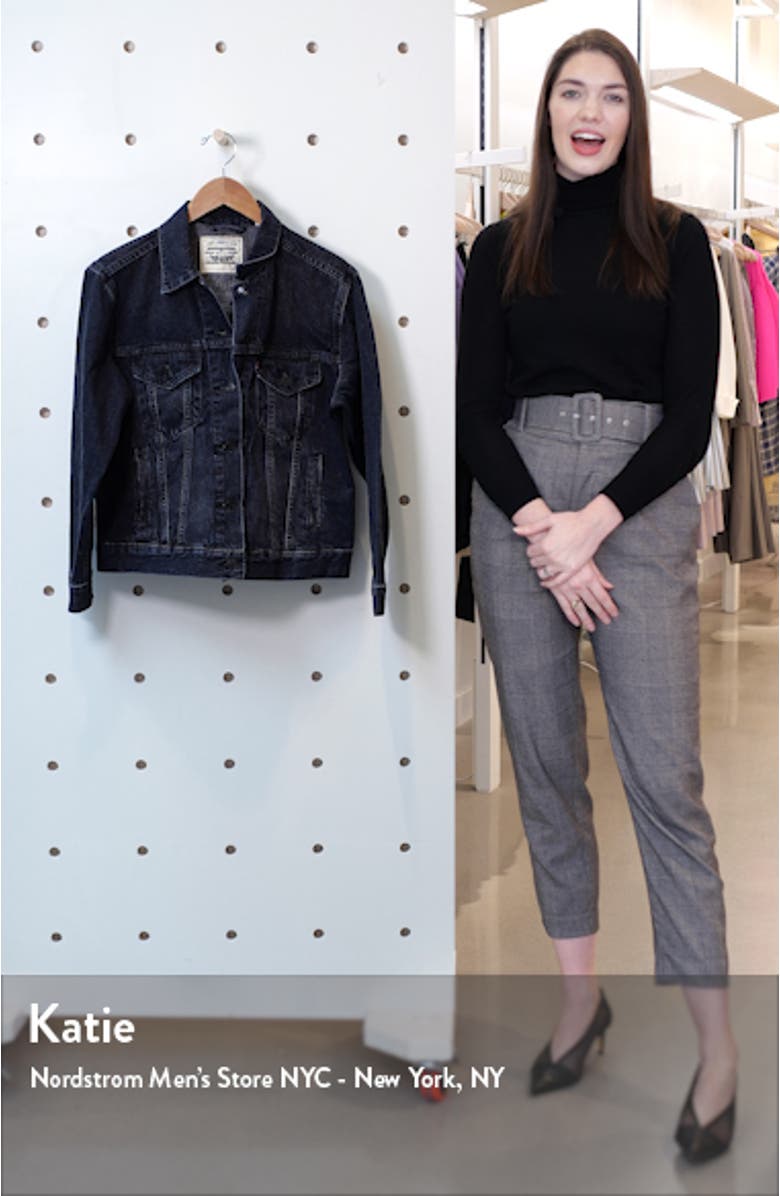 Wellthread<sup>™</sup> Graphic Denim Trucker Jacket, sales video thumbnail