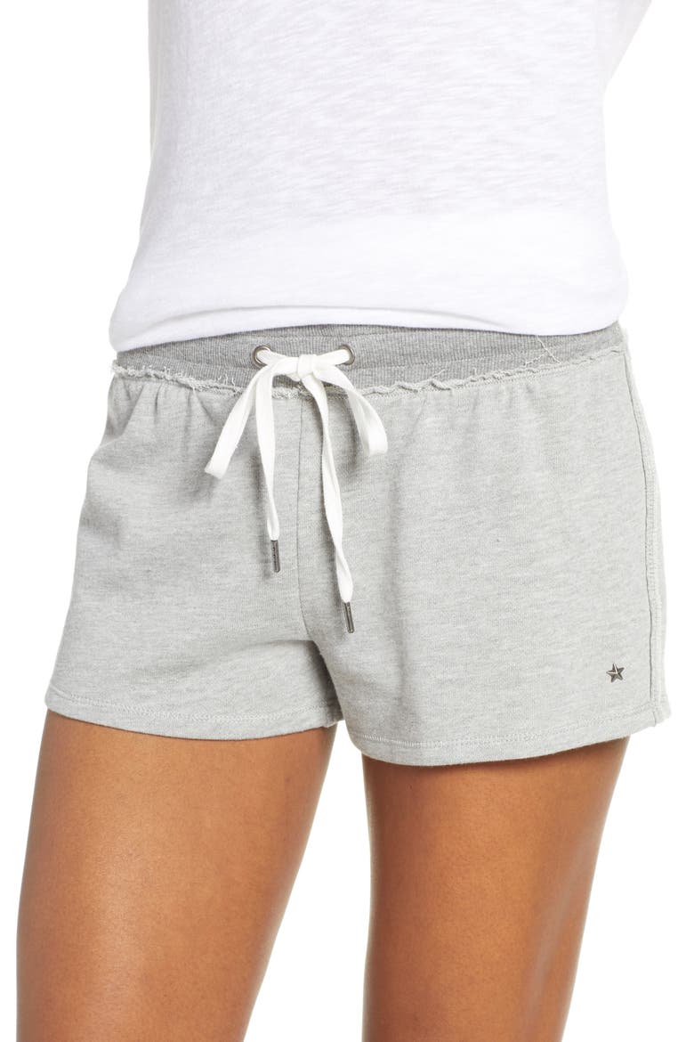 Laid Back Lounge Shorts, Main, color, HEATHER GREY