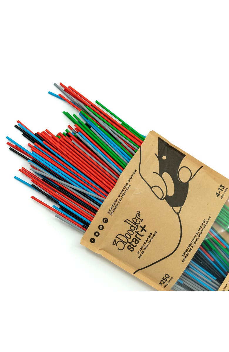 3Doodler 250-Pack Start+ Eco Filament Strands, Alternate, color,