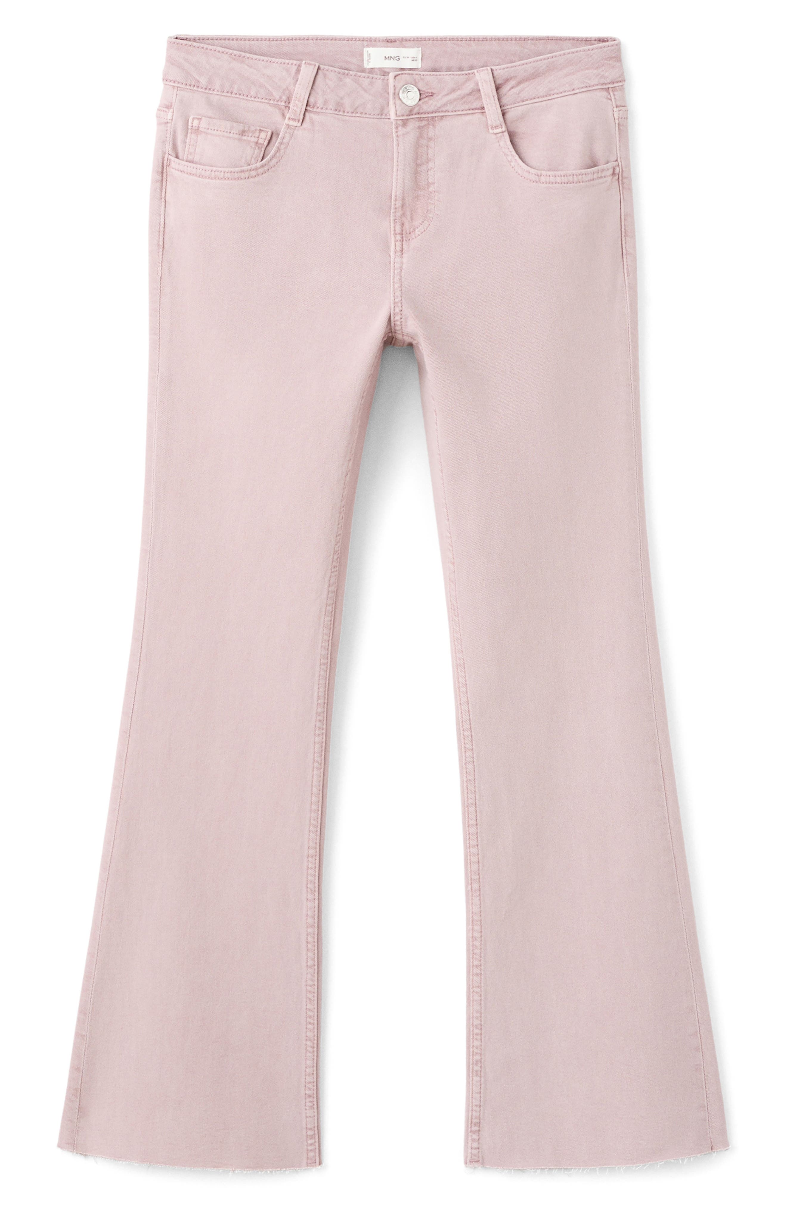 Mid Rise Crop Flare Jeans - image 3