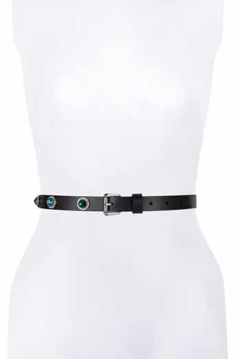 Kurt Geiger London Jewel Stud Leather Belt