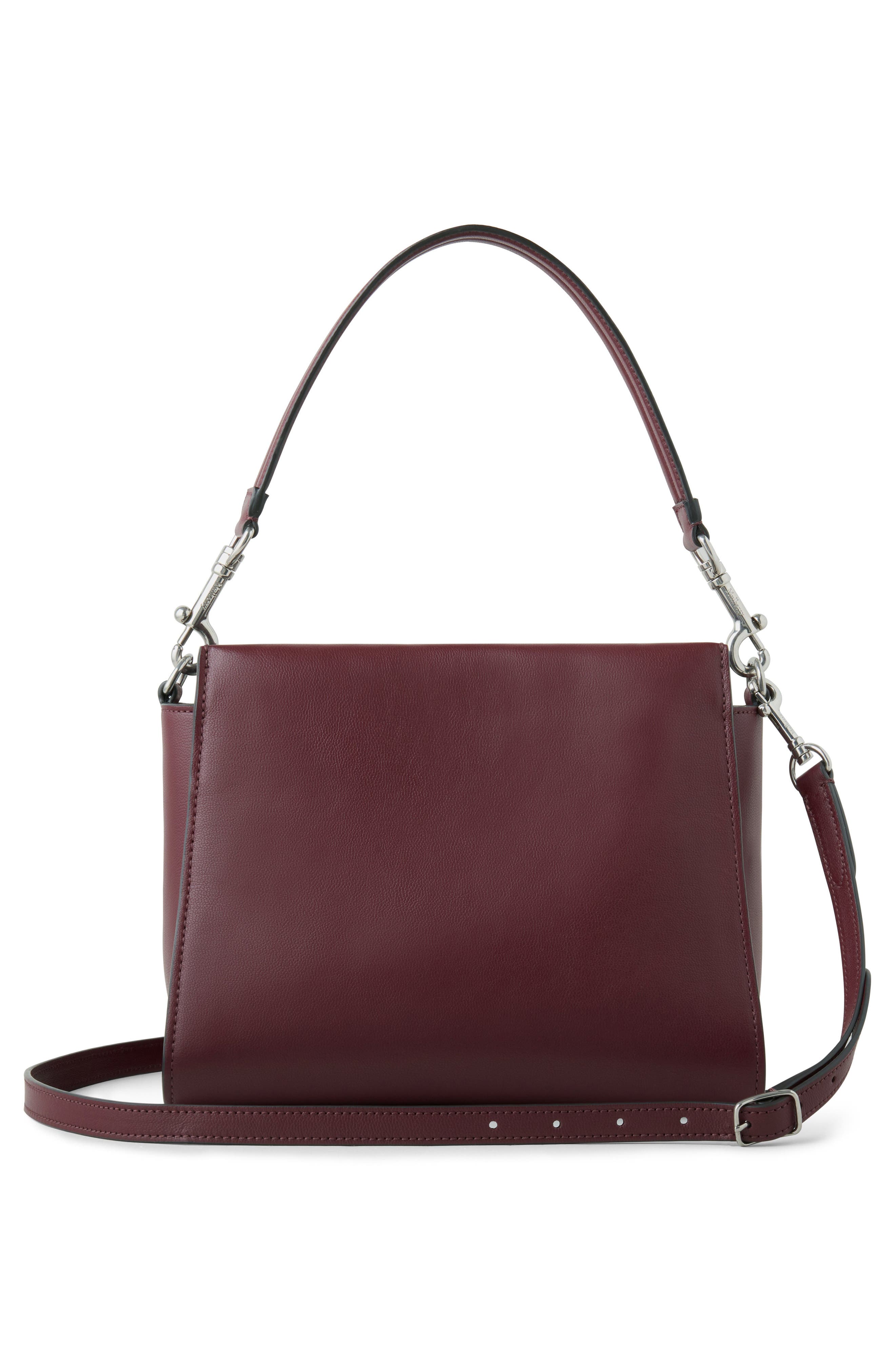 Mulberry Small Iris Leather Top Handle Bag, Alternate, color, 