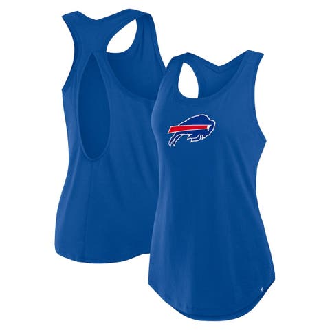 Women's Fanatics Royal Buffalo Bills Iron Fan Tank Top