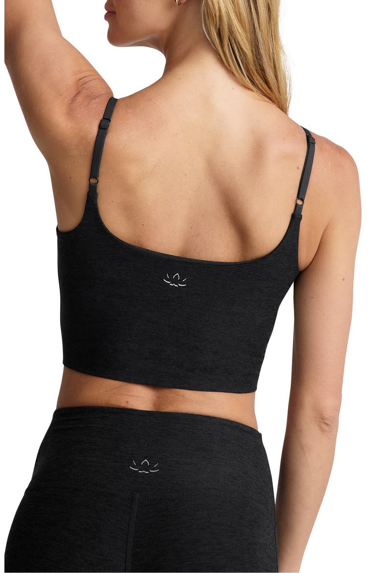 Shirred Crop Camisole, Alternate, color, DARKEST NIGHT