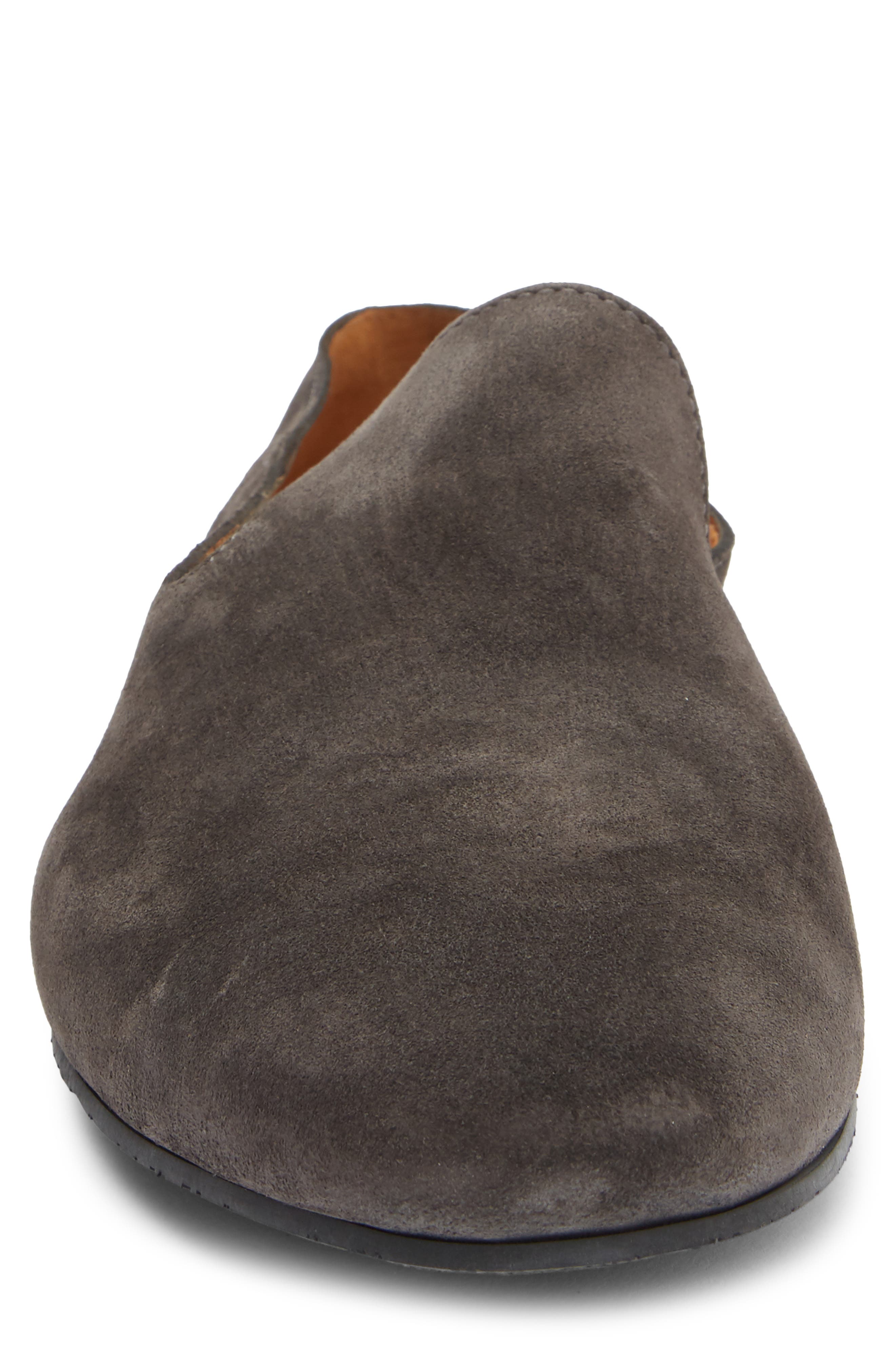 Magnanni Hughes Suede Loafer, Alternate, color, Grey