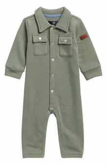Long Sleeve Cotton Romper