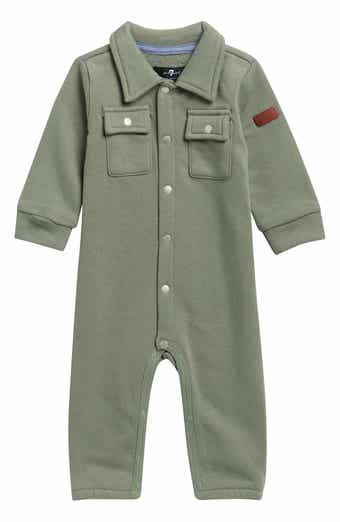 Long Sleeve Cotton Romper