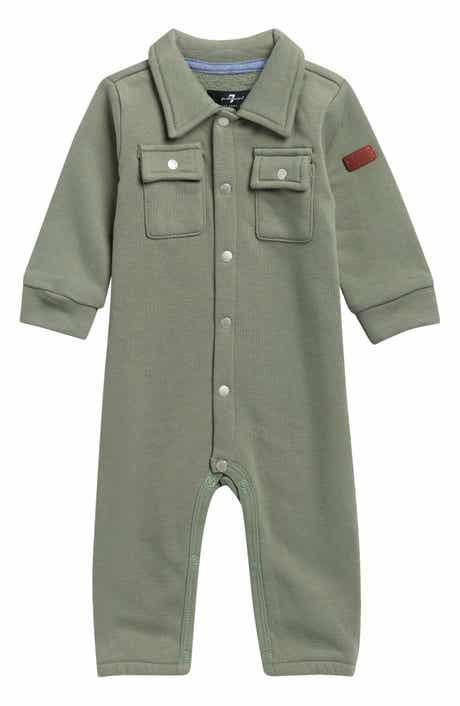 Long Sleeve Cotton Romper