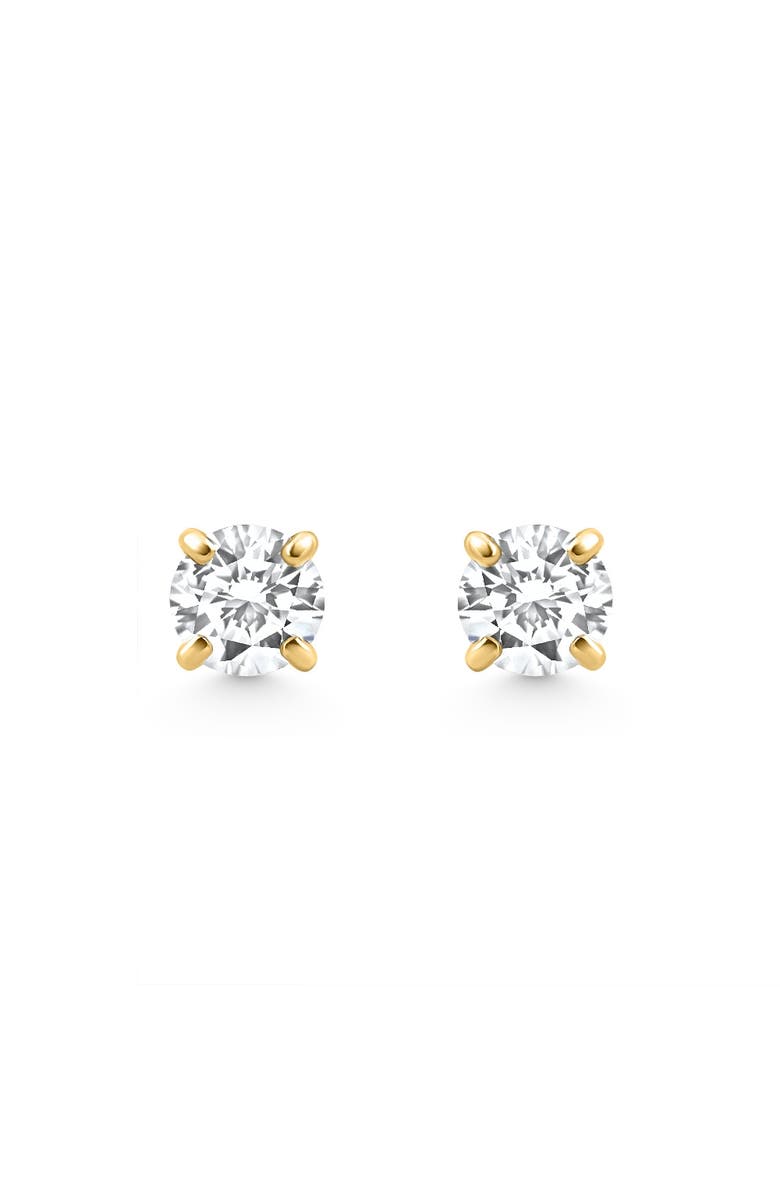 Bliss Diamond 1/4 Ct TW Diamond Screw Back Studs 14k Gold Lab Grown, Alternate, color,