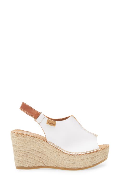 Toni Pons 'lugano' Espadrille Wedge Sandal In Blanco
