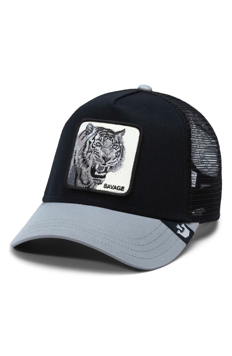 Goorin Bros. The Savage Tiger Trucker Hat, Main, color, 
