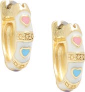 Lily Nily Kids' Heart Hoop Earrings