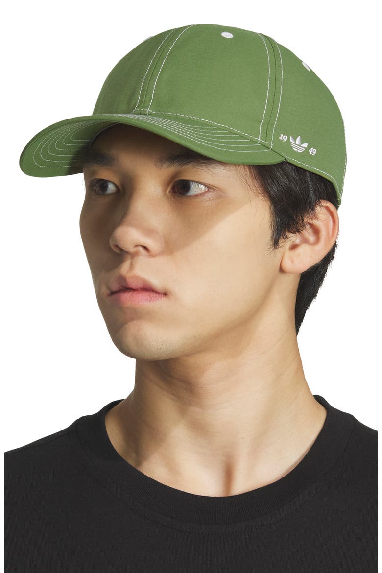 Stealth Strap Back Baseball Cap, Alternate, color, TECH OLIVE/ WHITE