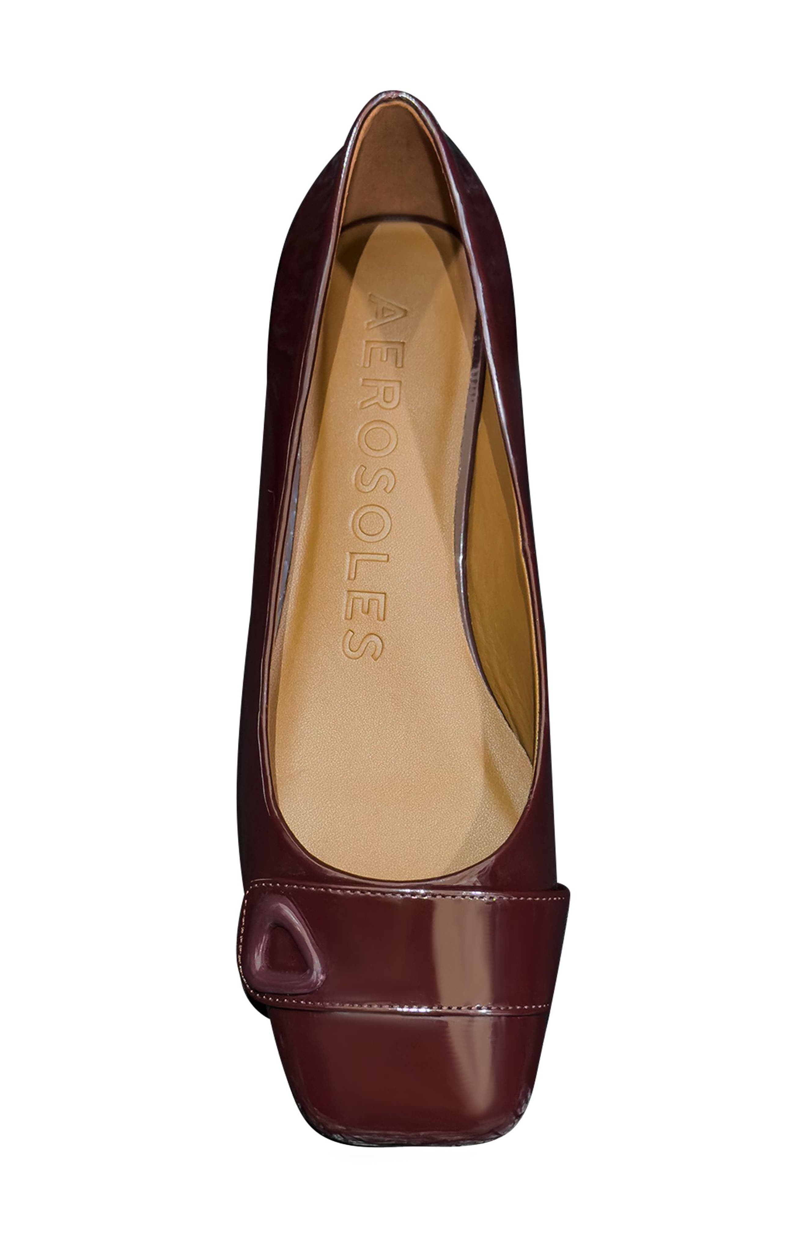 Isai Pump, Alternate, color, MERLOT PATENT FAUX LEATHER
