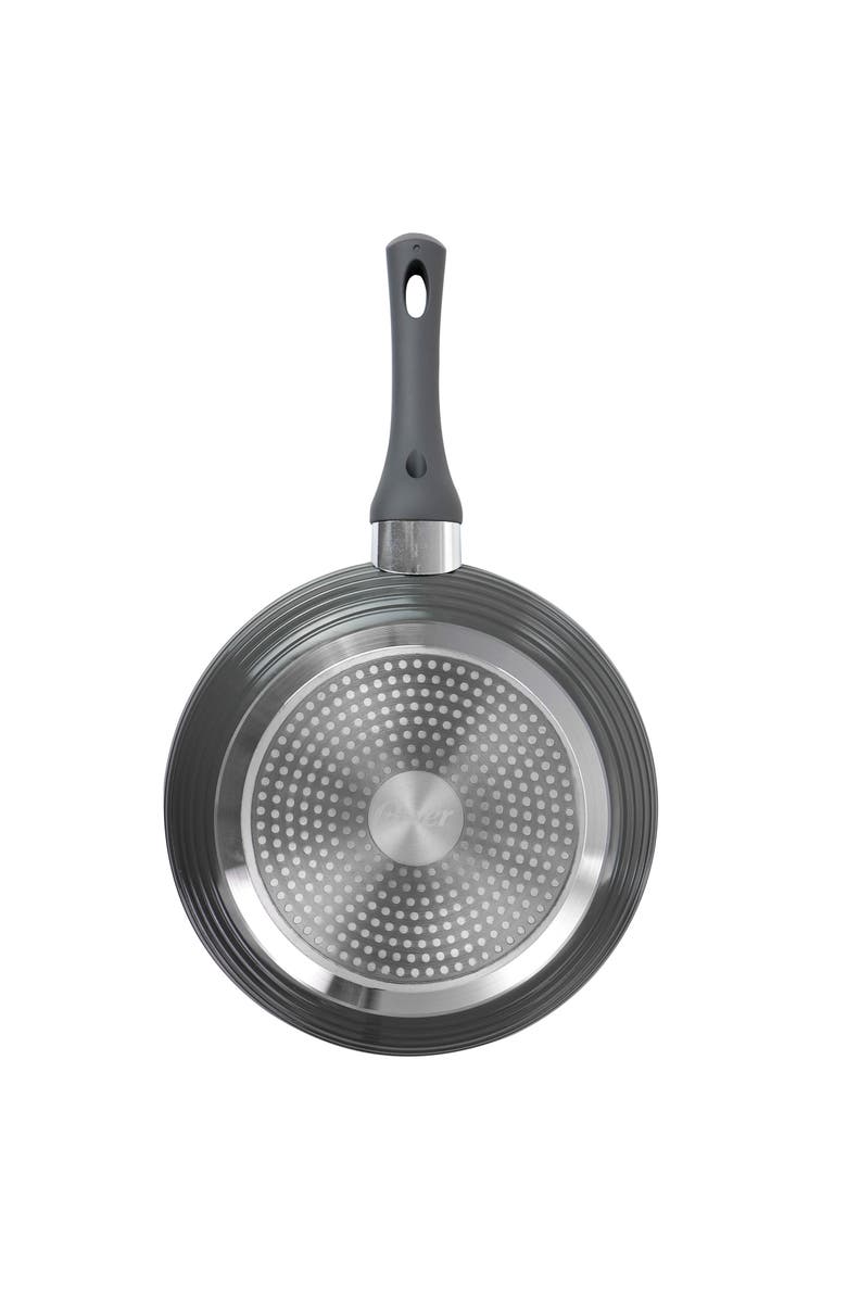 OSTER Ridge Valley 10 Inch Aluminum Nonstick Frying Pan, Alternate, color, Grey