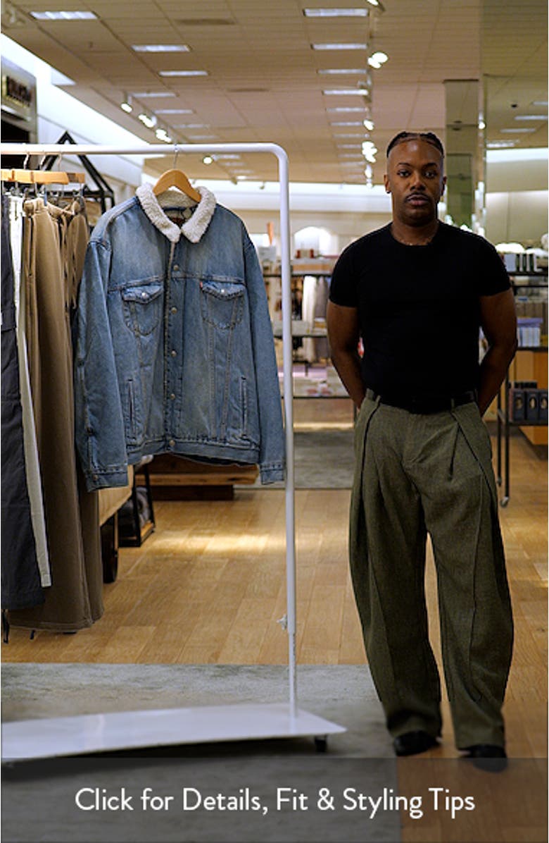 Type III High Pile Fleece Lined Denim Trucker Jacket, sales video thumbnail