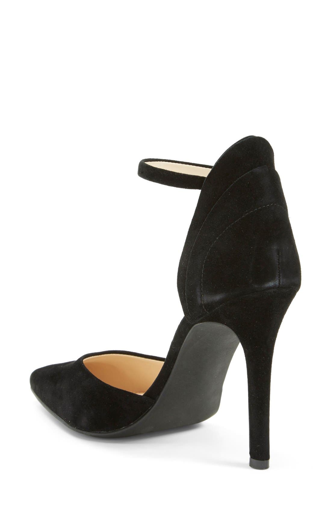 Jessica Simpson 'Carlette' Ankle Strap Pump, Alternate, color, 