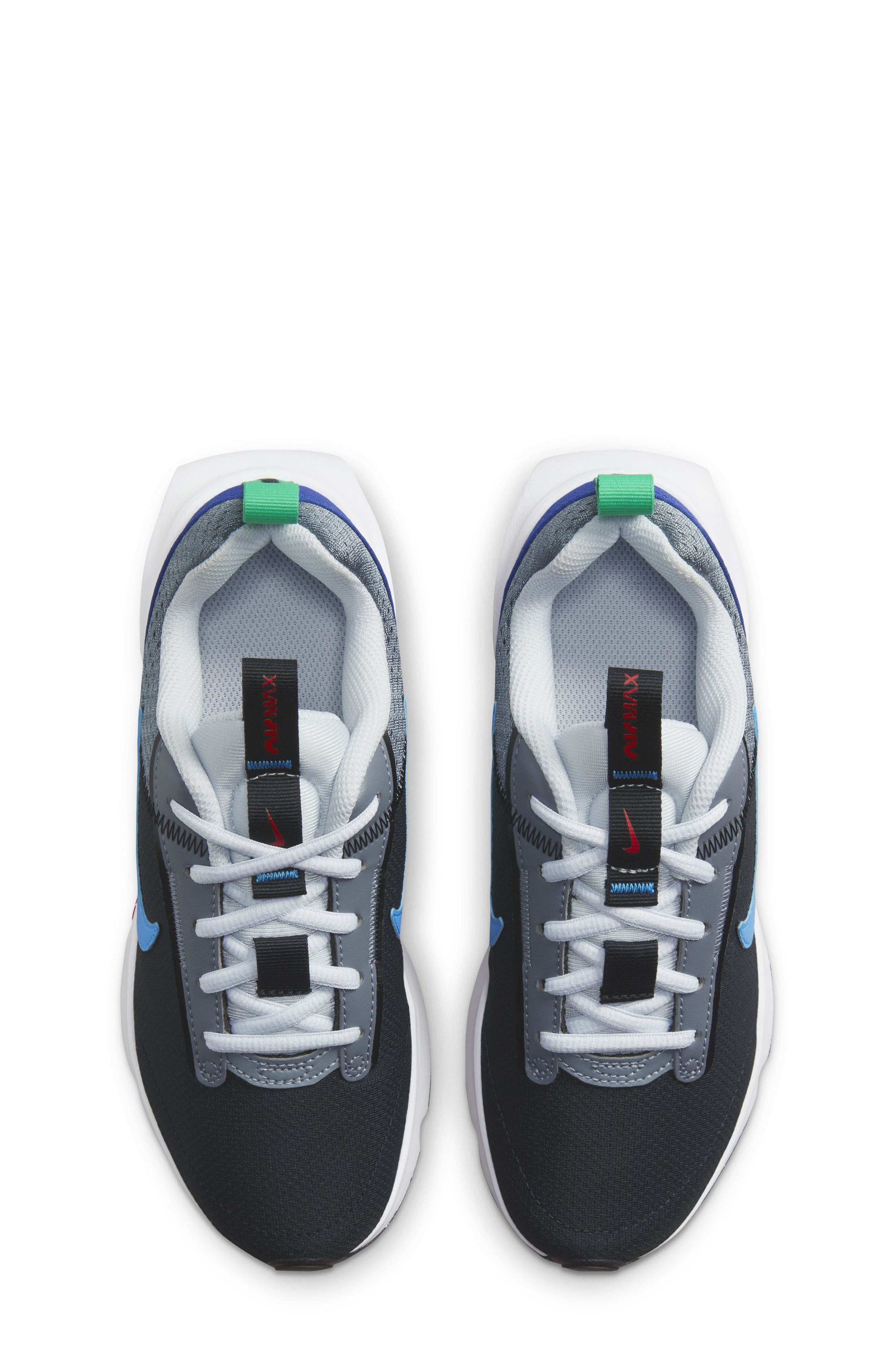 Air Max INTRLK Lite Sneaker, Alternate, color, BLACK/ GREY/ BLUE/ BLUE